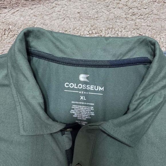 COLOSSEUM MICHIGAN WOLVERINES FOOTBALL  JUMPMAN ON FIELD POLO SHIRT Size XL - Picture 5 of 7